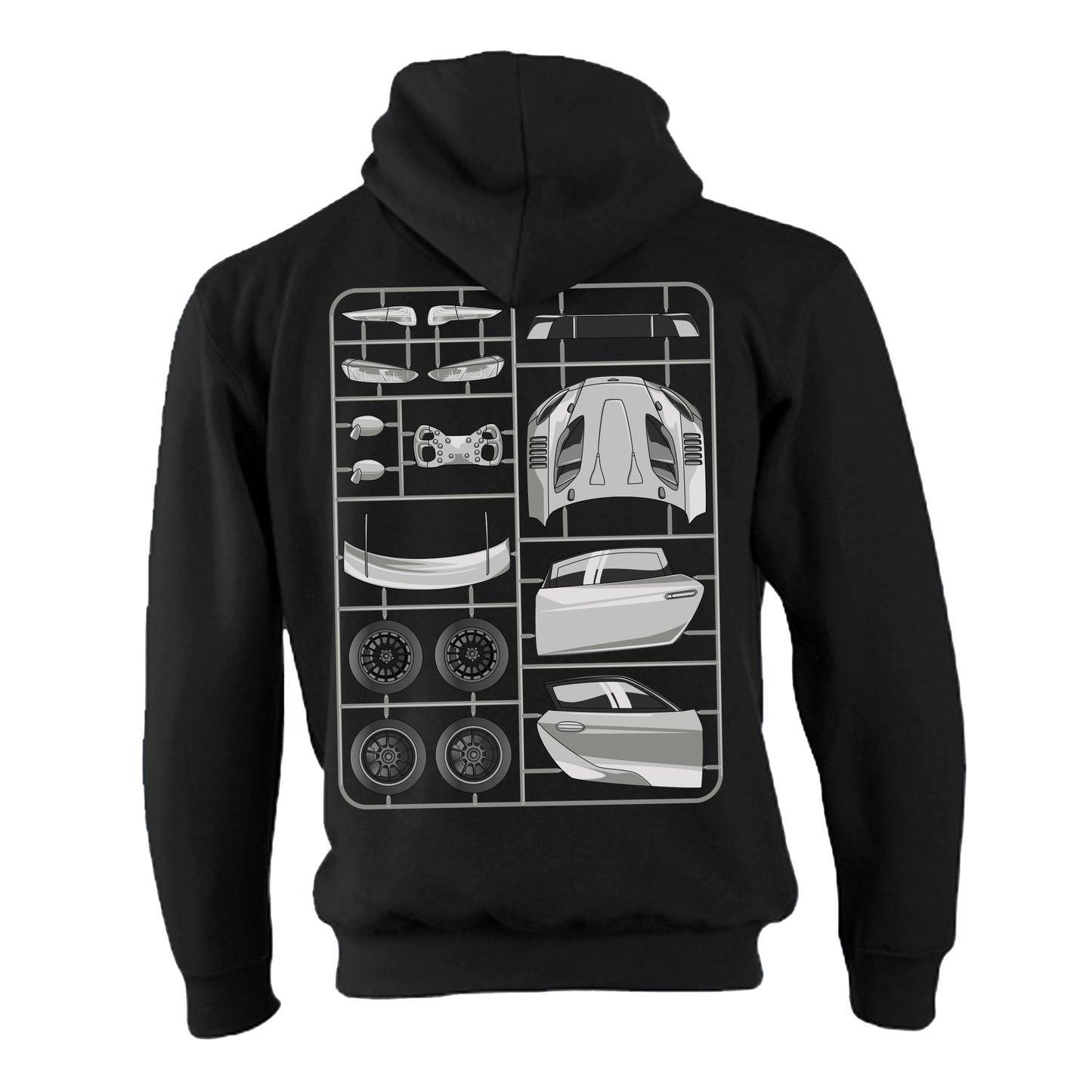 Model Kit Zip Hoodie