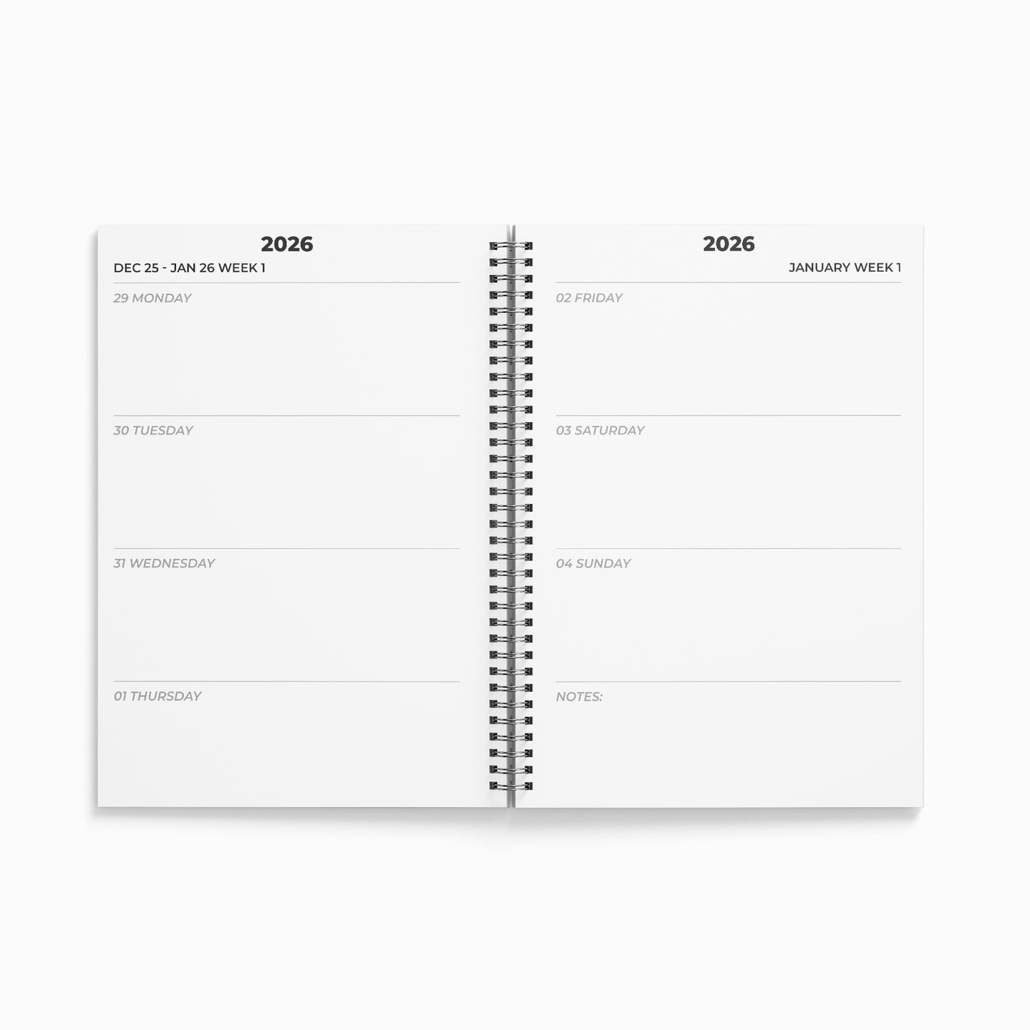 2026 Diary