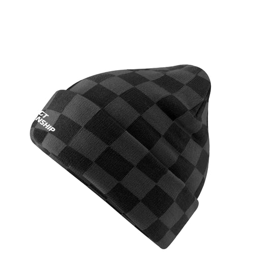 Checkered Beanie