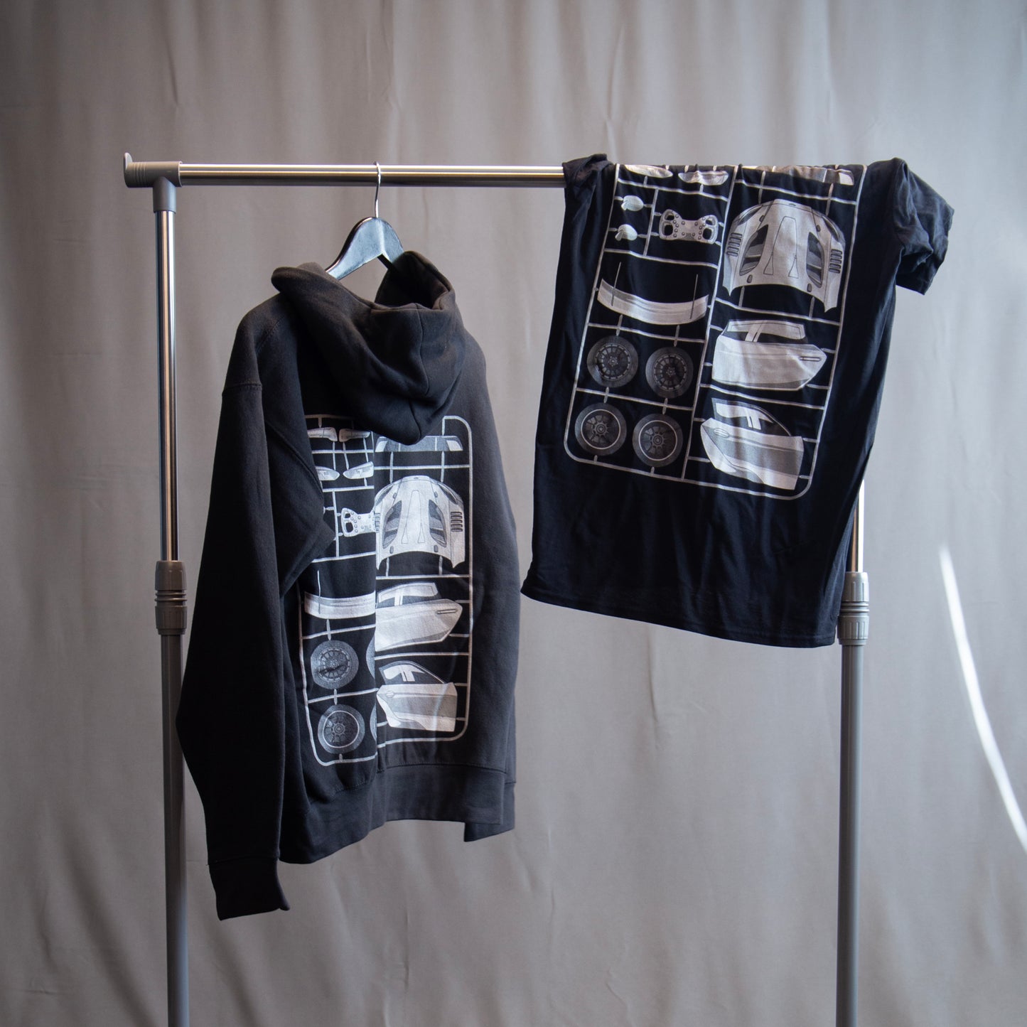 Model Kit Zip Hoodie