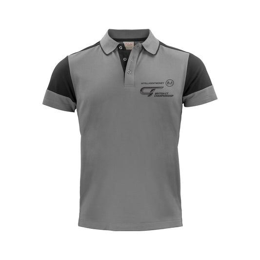 Grey Polo (Recycled polyester)