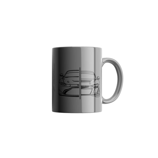 GT3 & GT4 Mug (Grey with black)